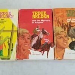 Trixie Beldin hardcover book lot of 3 books #5 6 & 10 by Julie Campbell